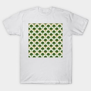 Mid Century Modern Hexagons T-Shirt